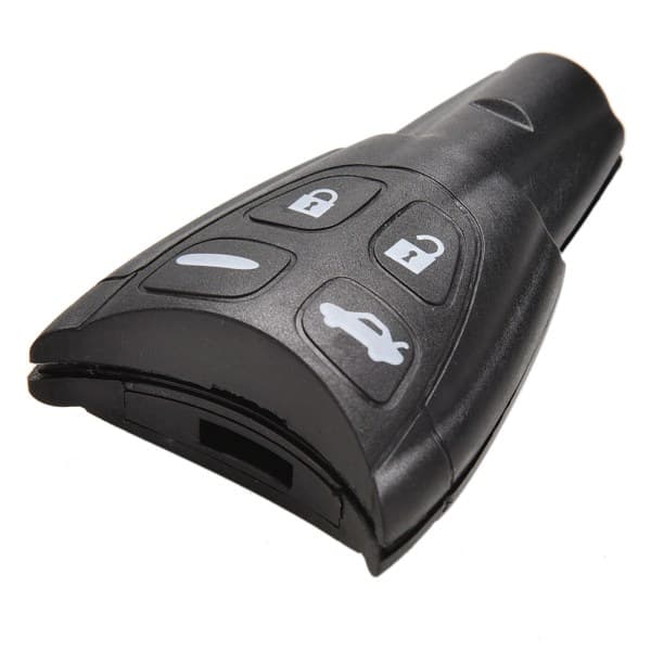 4-knapps fjernkontrollhus Case Fob og blad for SAAB 93 95 IC