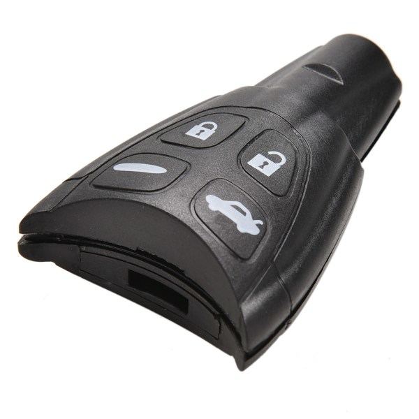 4-knaps nøglehus Fob Case til SAAB 93 95 IC