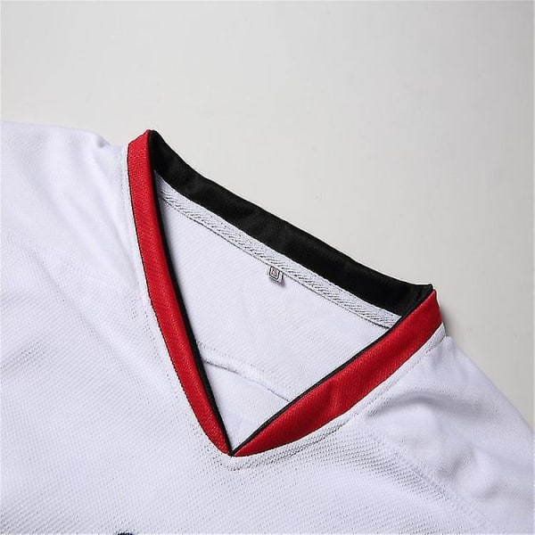 Doumi White Embroidery Hockey Jersey Baseball Jersey-numero 00 M