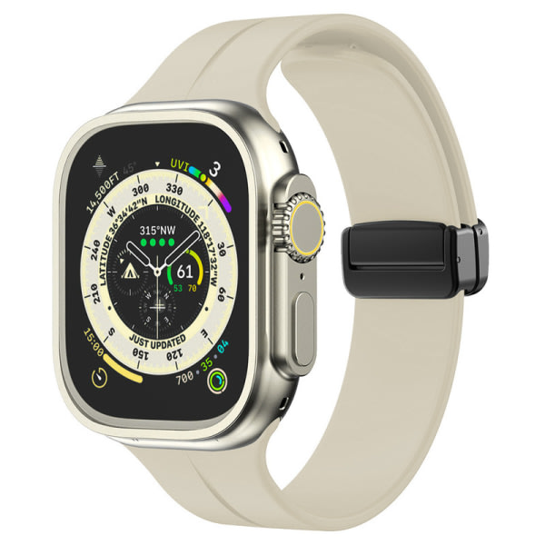 IC Silikon Käsivarsinauha Magneettinen rem Apple Watch-remmar Apple Watch Uitralle