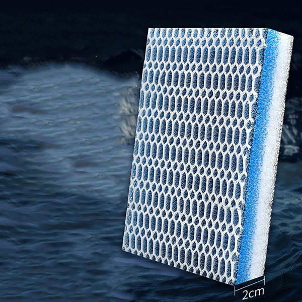IC 12D Bio Sponge Akvarium Filtermedium 12-lagers Ingen Lim Høy Densitet A