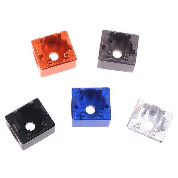 IC Nya Mekaniska Tangentbordsknappar Metall Switch Öppnare Direkt F Silver One Size