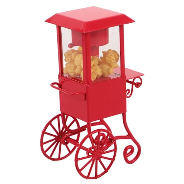 Gulvstående popcornmaskine til børn, legetøjsmadmodel 1x 1x