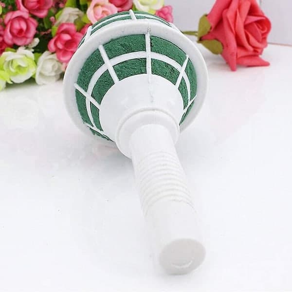 IC Bukettholder DIY Bryllupsbuket Brudblomst Skumholder med Håndtag
