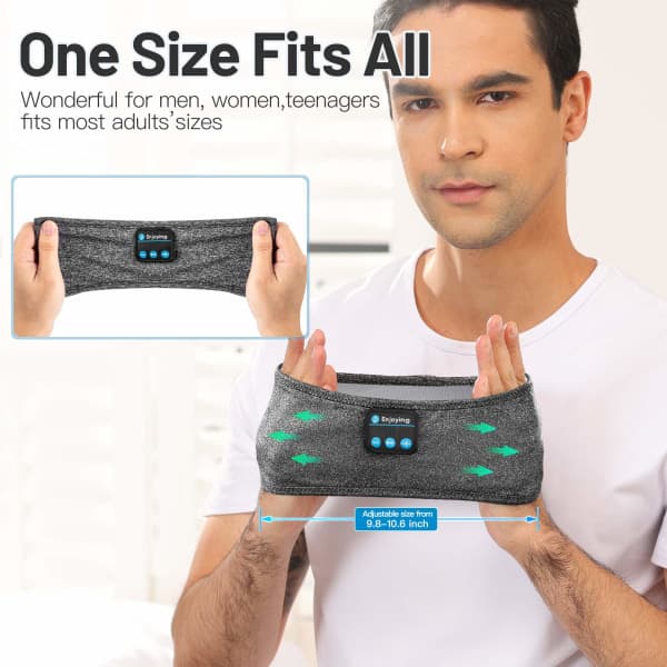 IC NOE Bluetooth Sportpannbandshörlurar med Stereo S