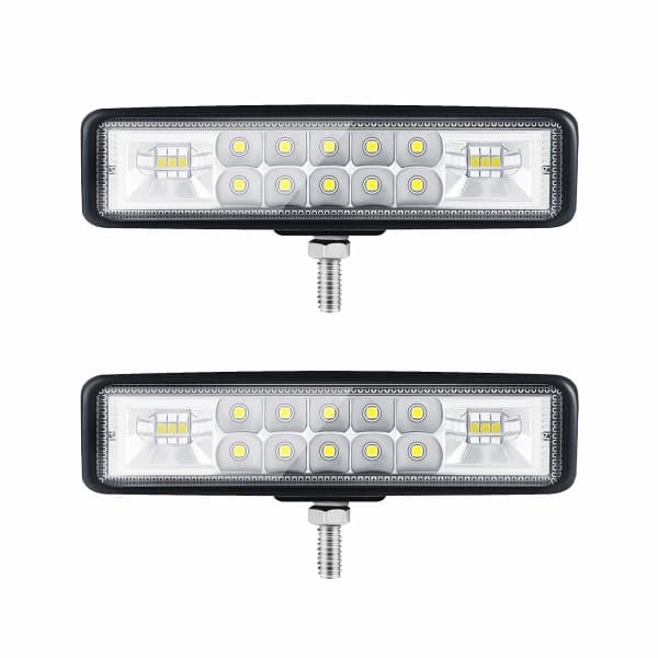 IC 6” Motorcykel LED Forlygte Led Arbejdslys Traktor 2 Række 9-36V