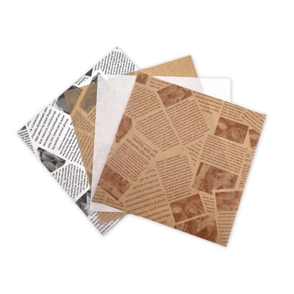 IC Airfryer Bagepapir 100 stk Olie-absorberende ark Flere størrelser Bagepapir 15*15cm