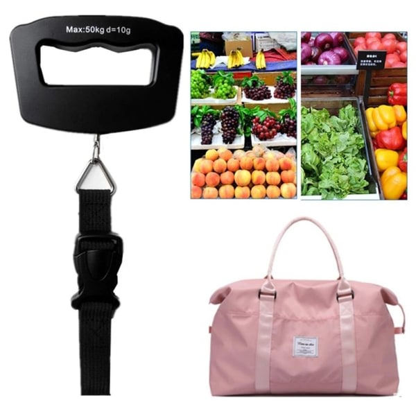 IC Digital Bagasjevekt Elektronisk LCD-vekt ROPE scale 50KG ROPE Rope Scale 50KG