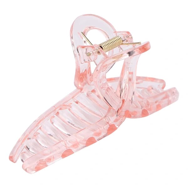 Mode Hårklemme til kvinder Enkelt Elegant Stylingtilbehør Pink