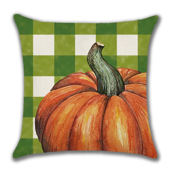 IC Cover 18x18 tommer efterårsdekoration Thanksgiving efterår (1#)