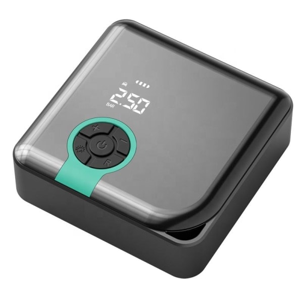 IC Däckluftpump Trådlös Digital Display Bil Däckpump