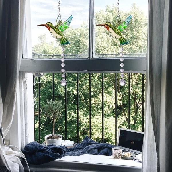 IC Kolibri läpinäkyvällä kristallikuulalla, auton riipus