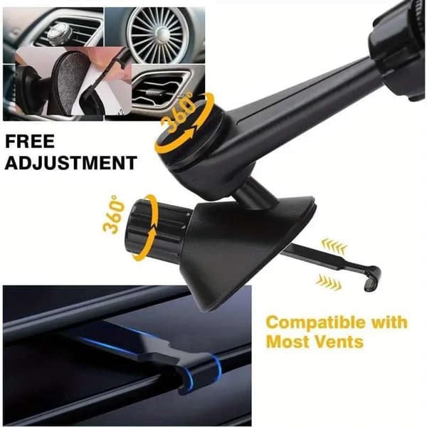 Bilventilcymbaler, Clip-On Mini Trommecymbaler, for alle biler og lastebiler, gull og sølv