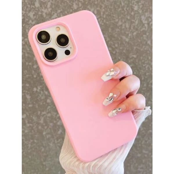 Matt TPU Støtsikkert iPhone 14 Pro Max Deksel / iPhone 16 / 15 Pro Max / 15 Plus / 15 Pro / 15 Fullstendig Dekkende Mobildeksel Rosa iPhone 16 Pro Pink iPhone 16 Pro