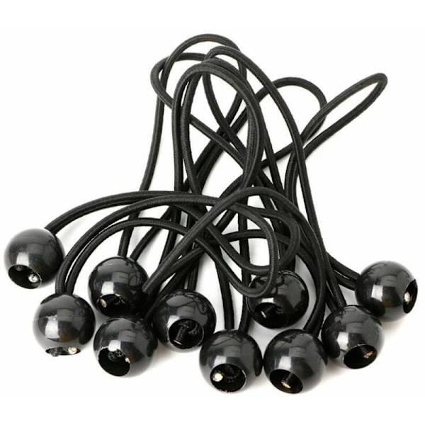 Elastisk gummistropp för presenning - 10-pack