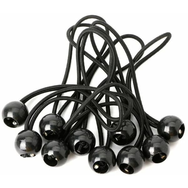 Elastisk strikk for presenning - Pakke med 10