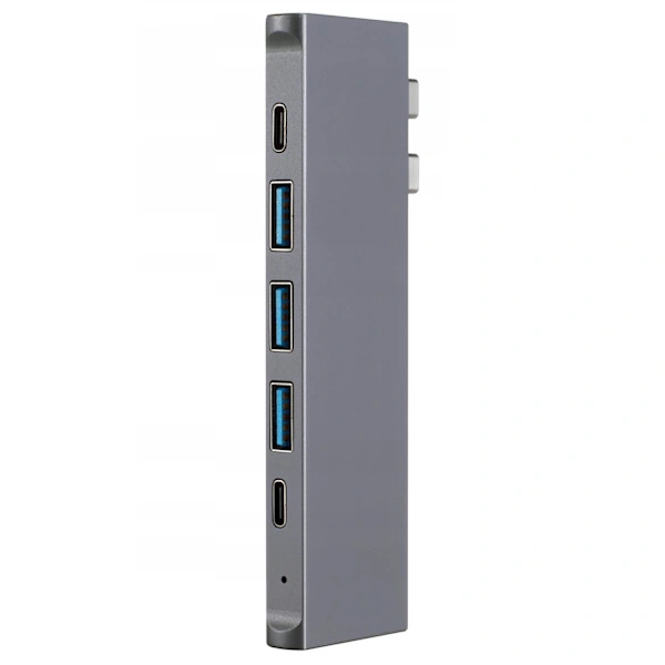 Dokkingstasjon for MacBook Pro / Air - Multiport grå