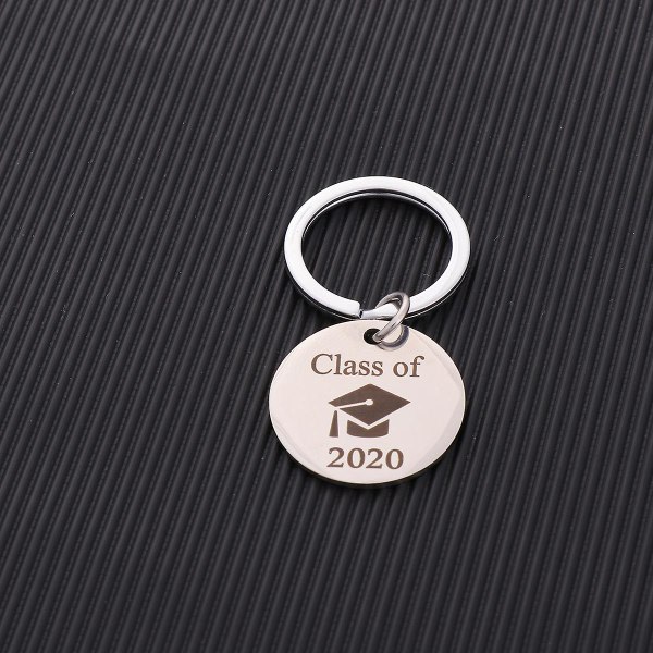 3 stk nøglering håndtaske metal charme nøglering Graduation Pendents Charms Metal nøgleringe Graduation K 2.5cm IC