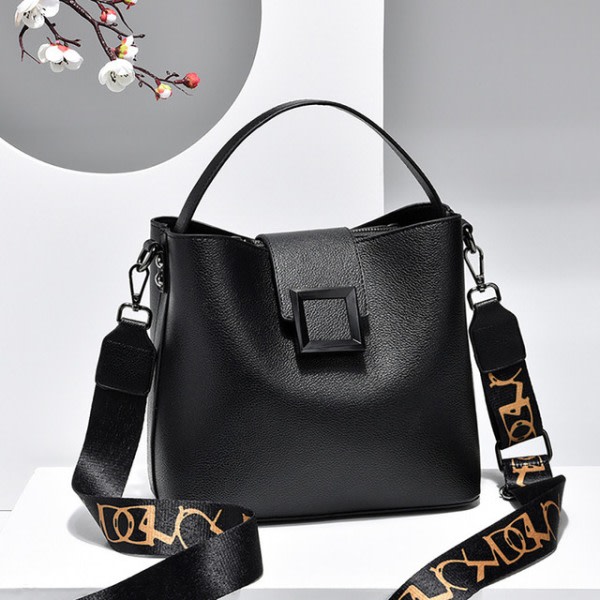 IC Axelväska, Handväska Crossbody-väska, Dammodeaxelväska Black