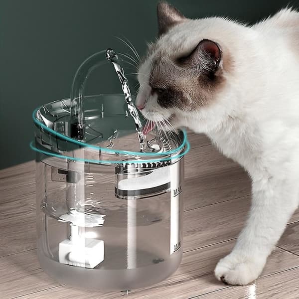IC Automatisk Katte Vanddispenser 2l Hvalpekat Vandautomat