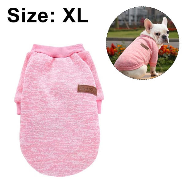 IC Pet Katt Hundtröja, Vinterhundströja, Kattkläder, Bekväma XL