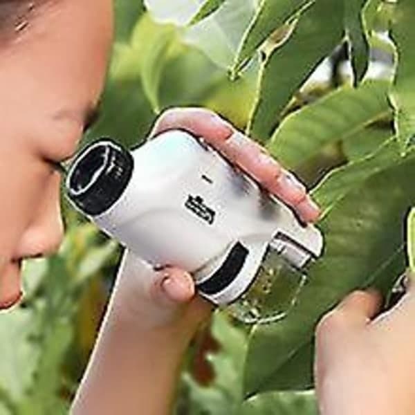 IC CNE käsikäyttöinen mikroskooppi 60-120x taskumikroskooppi Led