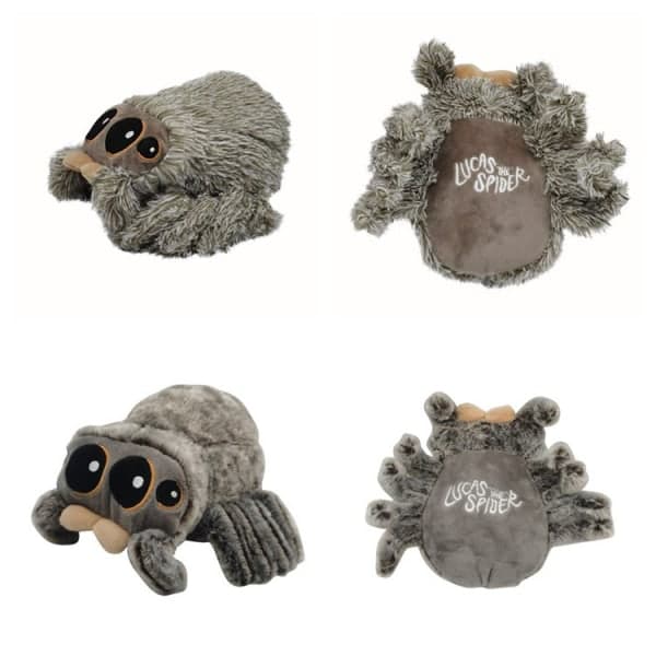 IC Lucas plyschleksak liten spindel docka Muppet docka B
