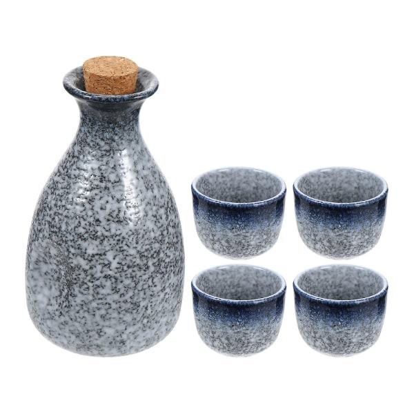 Keramiikkakuppi Te Sake Set Sake-lasi Sake-setti Sake-setti Saki-kuppi Sekoitettu väri 8X8X14CM Sekoitettu väri 8X8X14CM