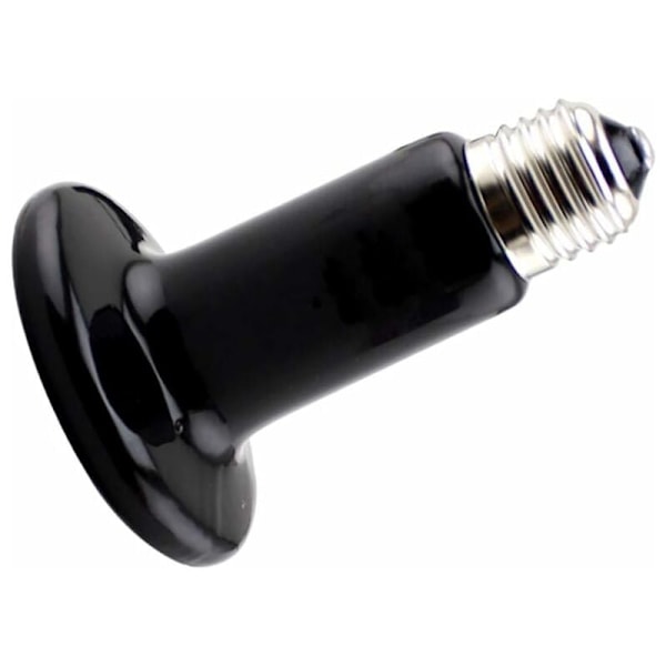 Pakke med Amfibie Reptil Varmelampe med Farveæske Almindelig Keramisk Lampe Skildpadde Firben Edderkop Reptil Varmeboks 220V (25W)