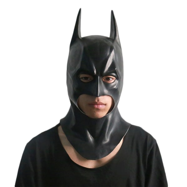IC Men Batman Mask Halloween Party Cosplay Kostym Prop Huvudbonader