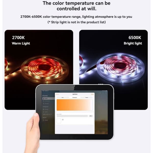Matter Wifi CW LED-valonauhan ohjain