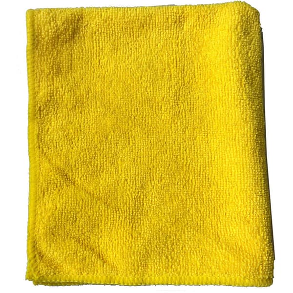 Mikrofiberklut, 24-pakning, Multi, Ensfarget, 30 x 30 cm