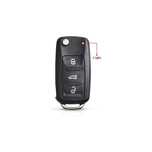 Erstatnings nøkkelskall for VW Volkswagen Golf Mk6 T1guan Polo Passat CC Seat Skoda Octavia 3 knapper