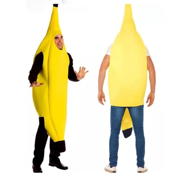 IC Bananipuku Halloween-näyttökostyymi Pukeutuminen Cosplay
