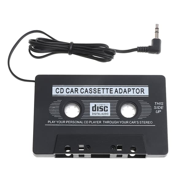 1. universal 3,5 mm AUX bil o kassettebånd adapter sender