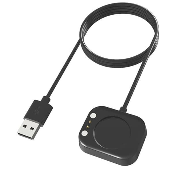 IC Sort USB Opladningskabel Opladningsvugge Til Smart Watch