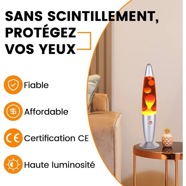 25W E14 Lavalampa Glödlampa R39 Reflektor Glödlampa 25W E14 R39 Lavalampa Glödlampa (4st) [Energiklass A++]
