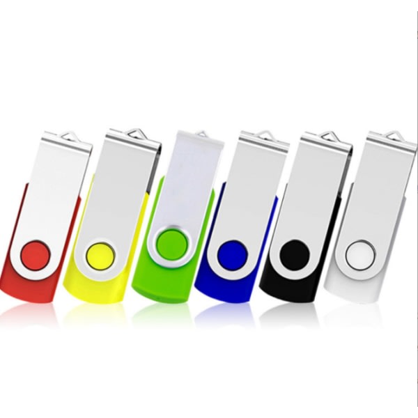 IC USB-minne USB 2.0 Tumminne Bulk Färgglada USB-minnen Zip Drive Jump Drives för datalagring, fildelning