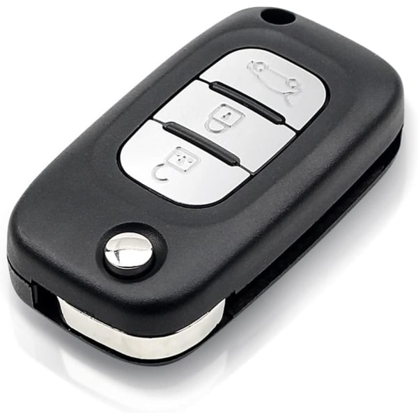 IC Bilfjärrkontroll Nycklel skydd ska ersättning för Re-nault Clio 3 Kangoo Master Modus Twingo fjärrkontroll bilnyckel med PCF7961 3 knappar