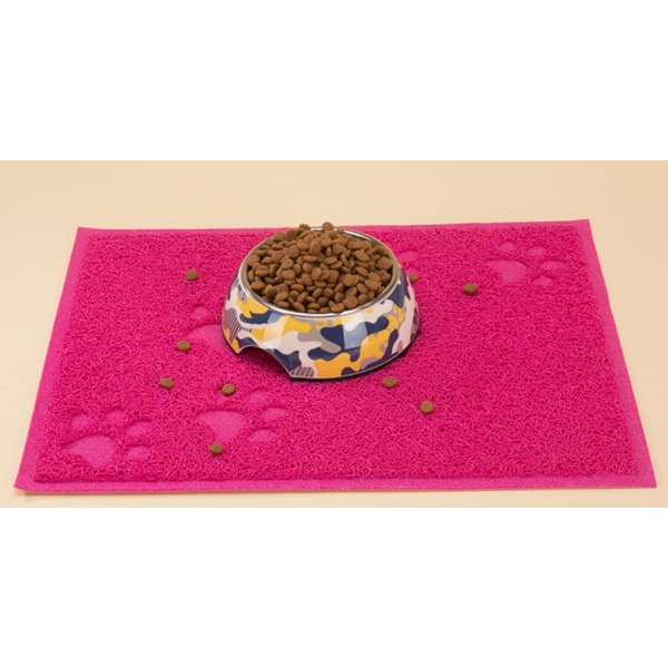 IC Rektangulær PVC-matte for katter - 30x40 cm - Grå