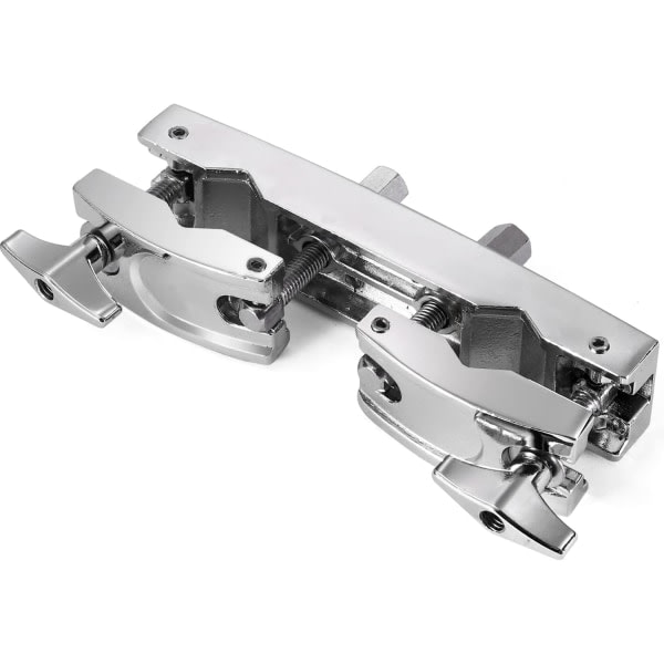 IC Silver Multi-Clip, justerbar Quick-Release Multi-Clip-struktur, tillverkad av högkvalitativt rostfritt stål, cymbalstativ stativ stativ stativ