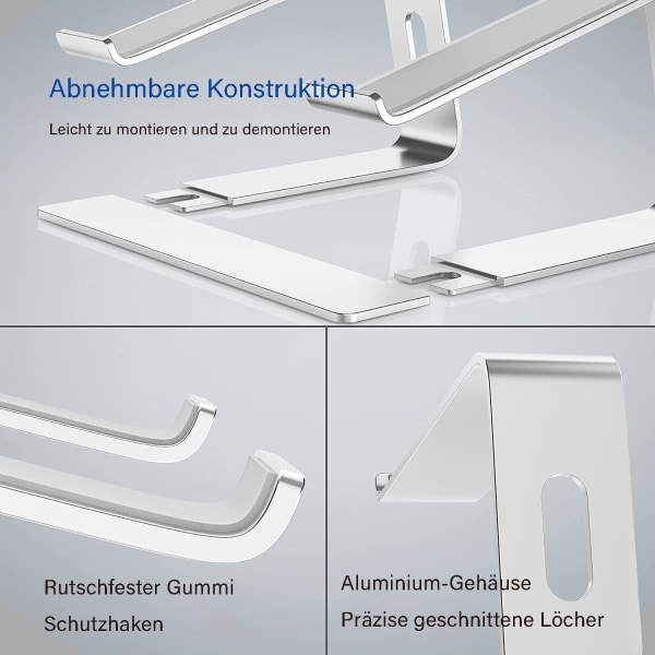 IC CNE Laptopställ, Ergonomiskt, Ställ Kompatibelt med Laptop