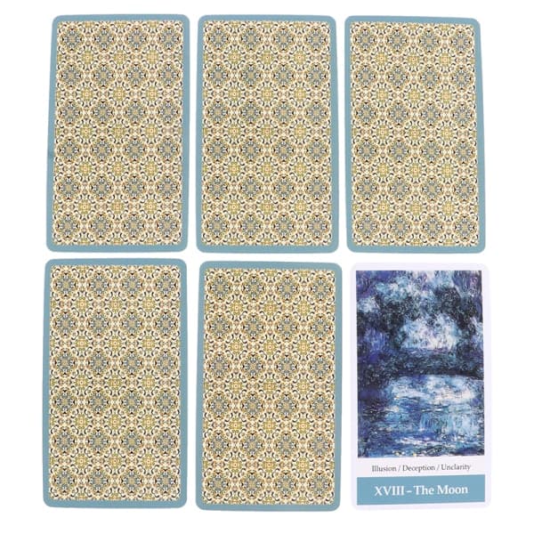 IC Impressionism Art Tarot Prophecy Divination Deck Family Party B