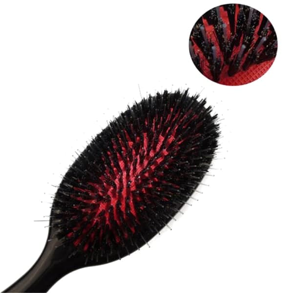 IC 1. Nylon Oval Hårbørste Kam Hoved Hårbund Massage Kam Hår Bru A onesize