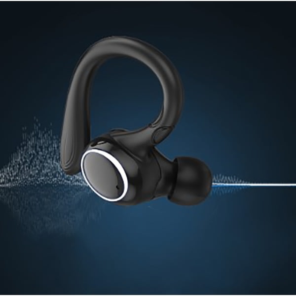 IC Bluetooth hörlurar Sport 8.0 brusreducerande hörlurar[Svarta]
