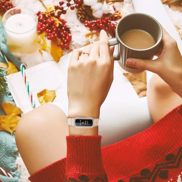 Passer til Fitbit Luxe/Luxe SE - rem med beskyttende etui IC