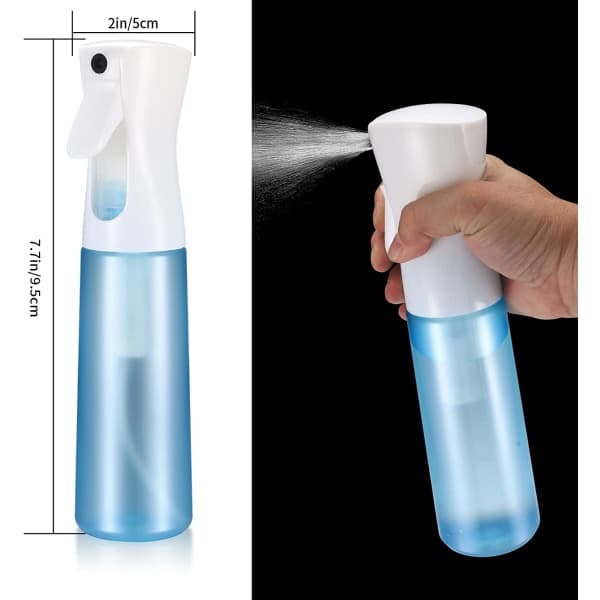 IC NOE 2 hårsprayflasker 300ml vannsprayflasker
