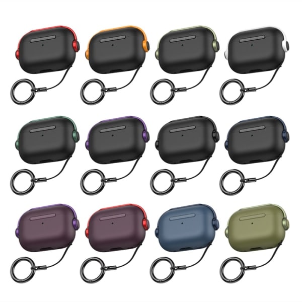 IC AirPods 1/2 skal - Etui / Beskyttelse - Låsbar Grøn airpods 1/2