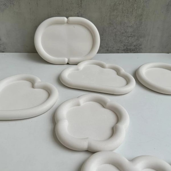 IC Opbevaringsbakke Gips Form DIY Smykker Display Bakke Ep A6
