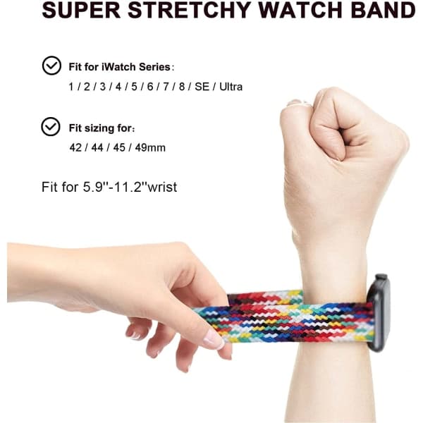 IC 3-pakks kompatible Apple Watch-band 38/40/41 mm